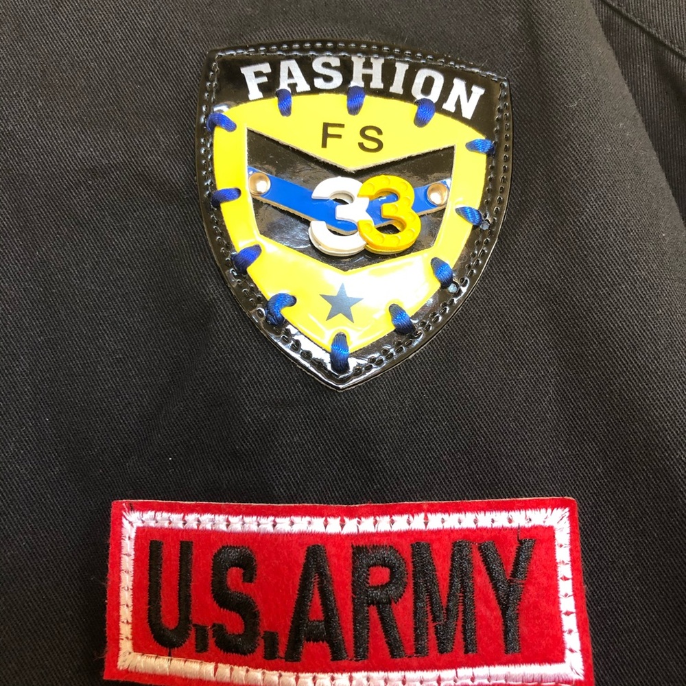 Patch Black Jacket - image 5